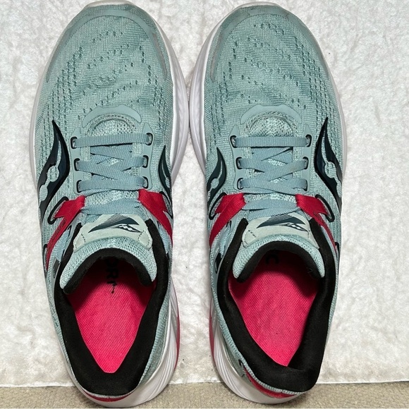 Saucony Womens Guide 16 Mineral Rose Running Athletic Sneakers Shoes SZ US 7 - Picture 5 of 11